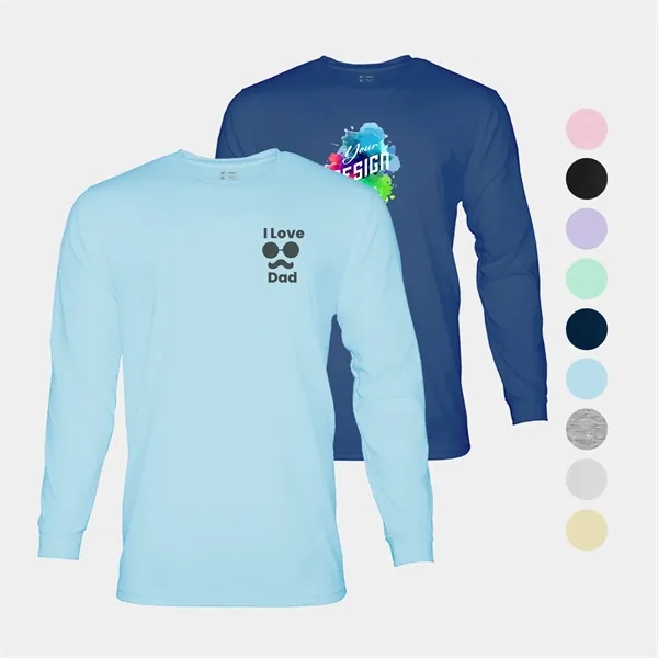 Varsity Men's Long Sleeve Crew Neck Tee