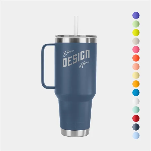 42 Oz YETI® Rambler Stainless Steel Insulated Straw Tumbler