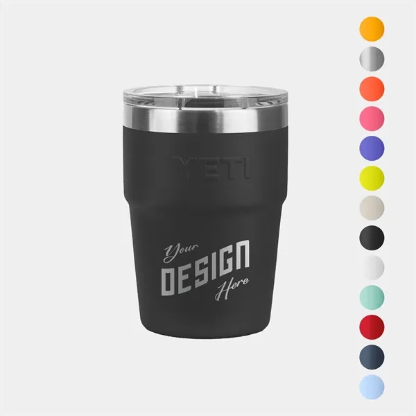 16 Oz YETI® Rambler Stainless Steel Insulated Stackable Cup