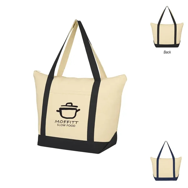 Folksy Cotton Tote Bag