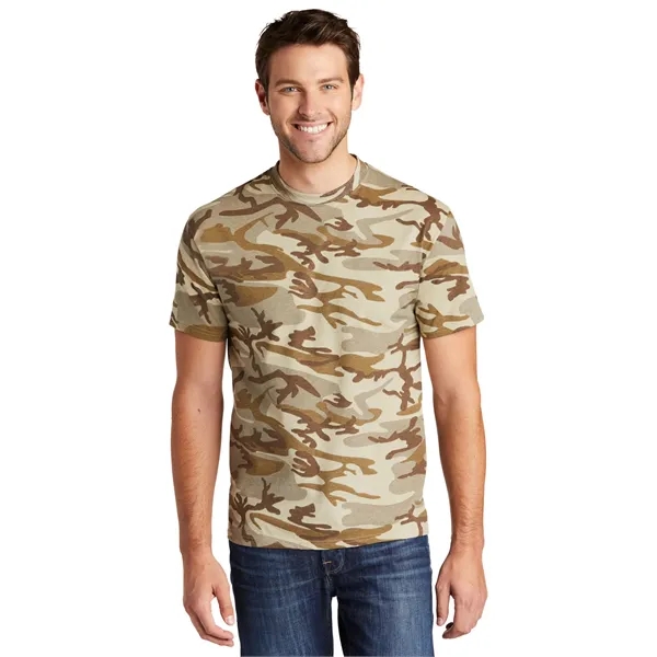 Port & Co Core Cotton Camo Tee.