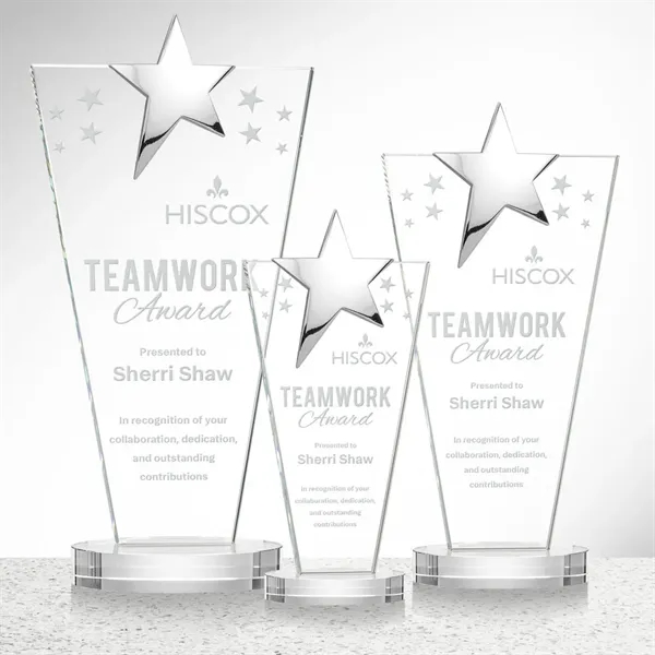 Mantella Chrome Star Award - Clear