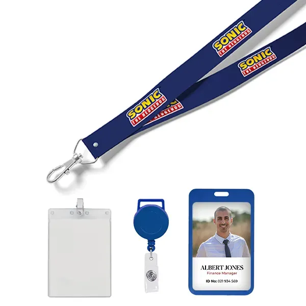 Custom Dye Sublimated Full Color Lanyard