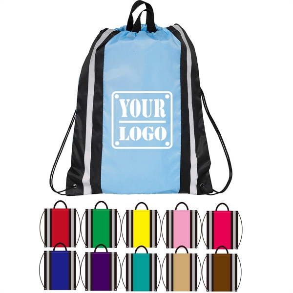 Reflective Drawstring Bag