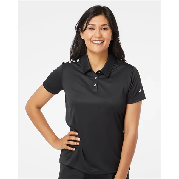 Adidas Women's 3-Stripes Shoulder Polo