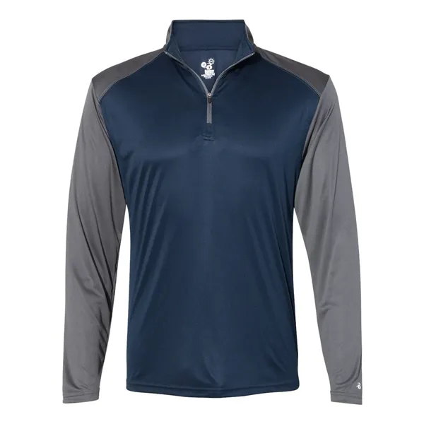 Badger Men's Ultimate SoftLock™ Sport Quarter-Zip Pullover