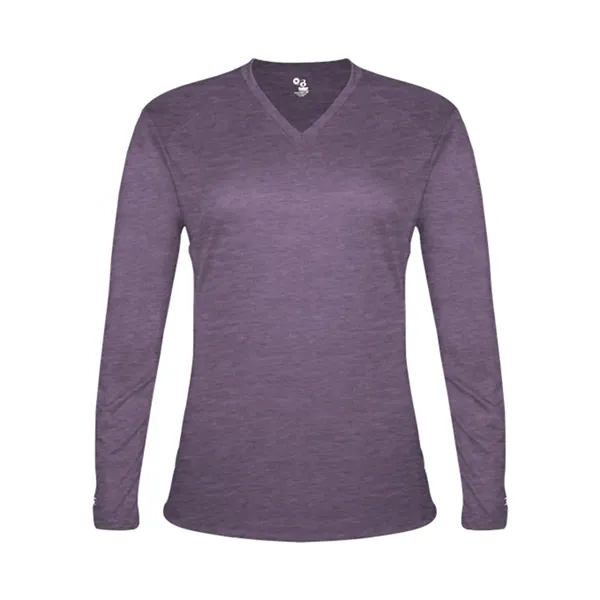 Badger Women's Tri-Blend Long Sleeve T-Shirt