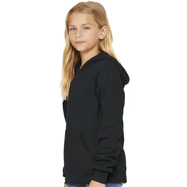 BELLA + CANVAS Youth Sponge Fleece Hoodie Sweatshirt