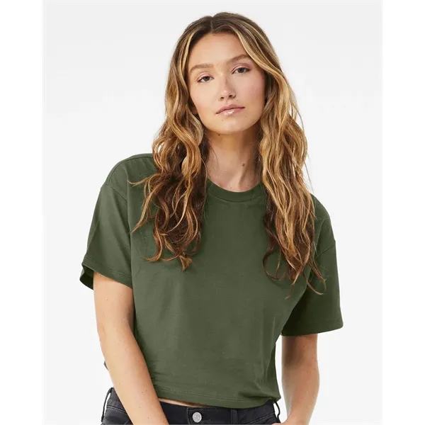 BELLA + CANVAS Women's Jersey Crop Tee