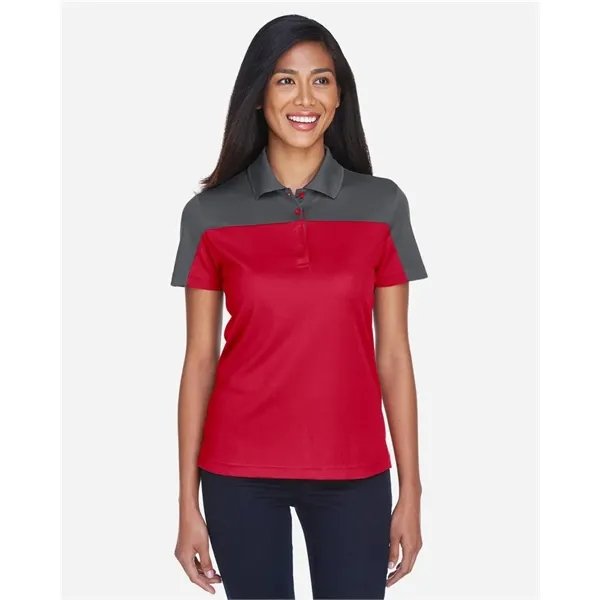 CORE365 Women's Balance Colorblock Performance Pique Polo