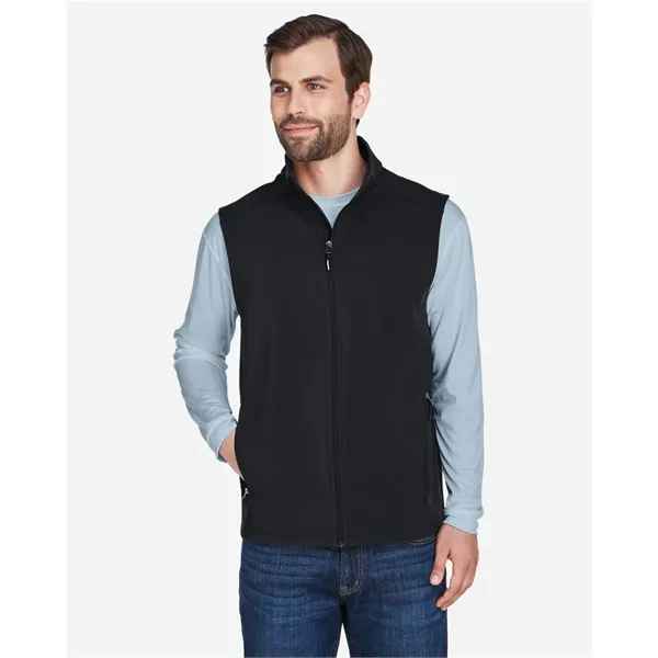 CORE365 Men's Cruise Two-Layer Fleece Bonded Soft Shell Vest