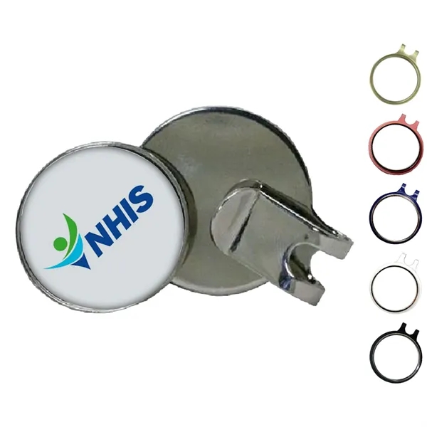 Golf Ball Marker Magnetic Hat Clip