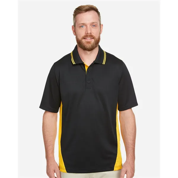 Harriton Men's Flash Snag Protection Plus IL Colorblock Polo