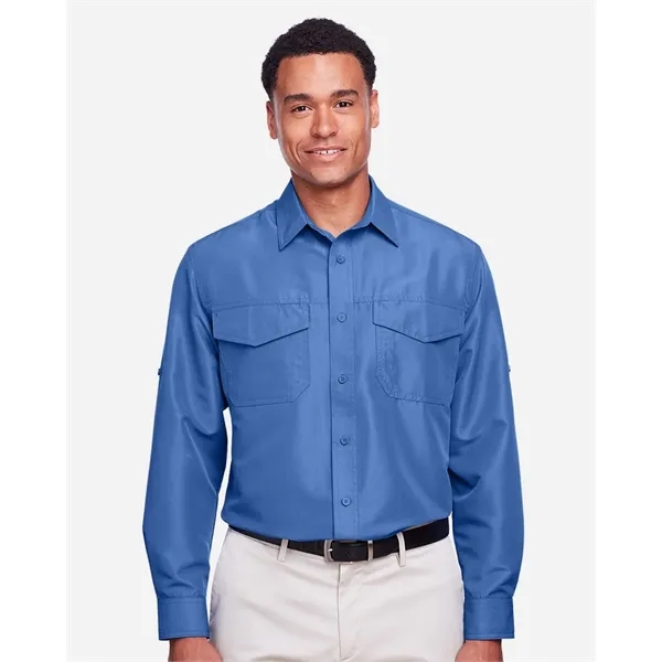 Harriton Men's Key West Performance Staff Shirt