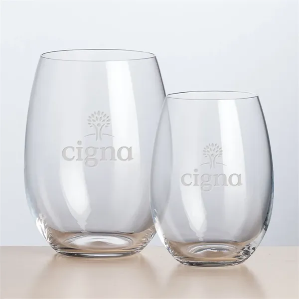 Carlita Stemless Wine - Deep Etch