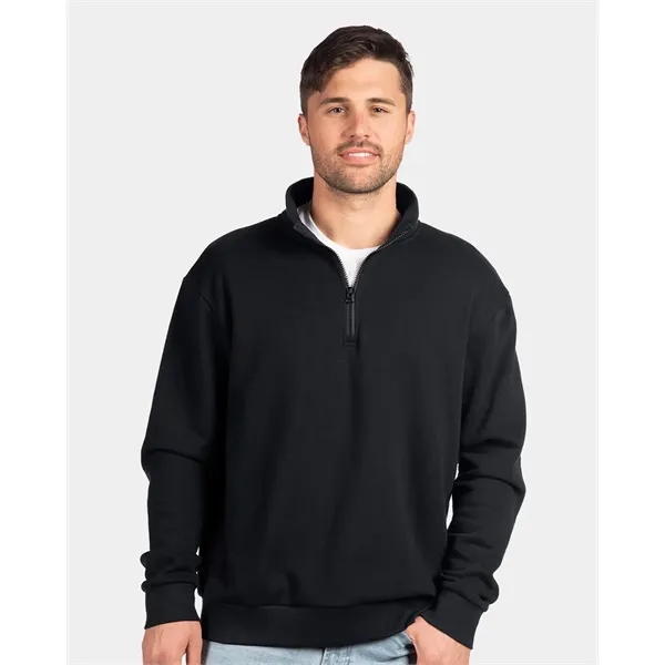 Next Level Unisex Fleece Quarter-Zip Pullover