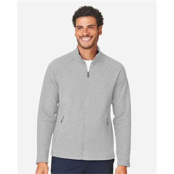 North End Men's Spirit Textured Full-Zip