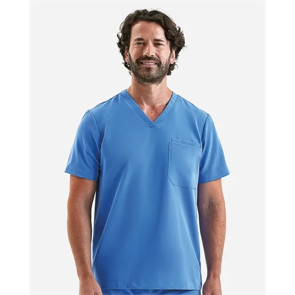 Onna Men's Limitless V-Neck Stretch Scrub Top