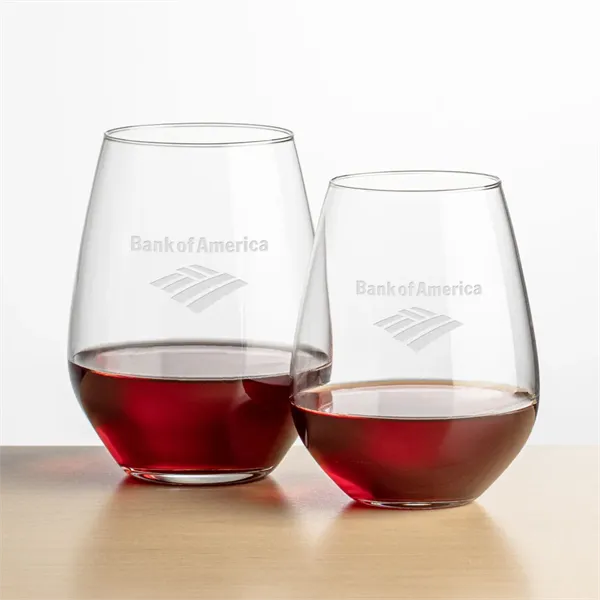 Townsend Stemless Wine - Deep Etch