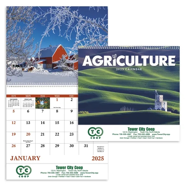 Good Value™ Agriculture - Spiral Calendar