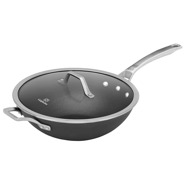 Calphalon Signature™ 12" Nonstick Flat-Bottom Wok