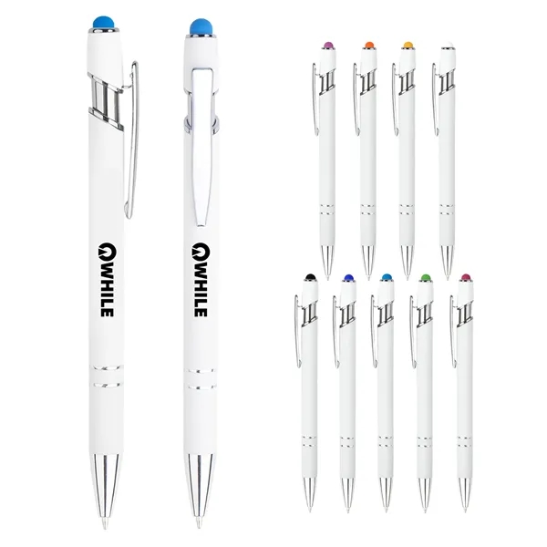 New White Colorful Ballpoint Pen
