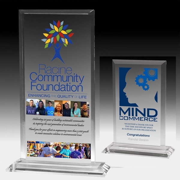 Slim Line Billboard Award - 4 3/4" x 6 1/2"