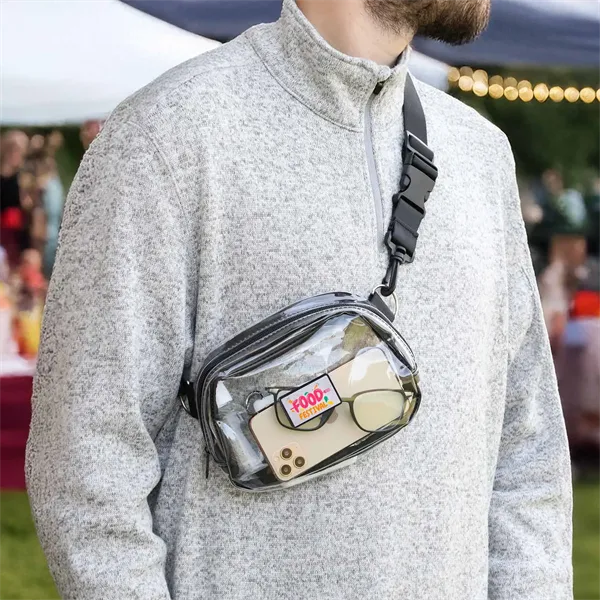 Clear Crossbody Sports Pack