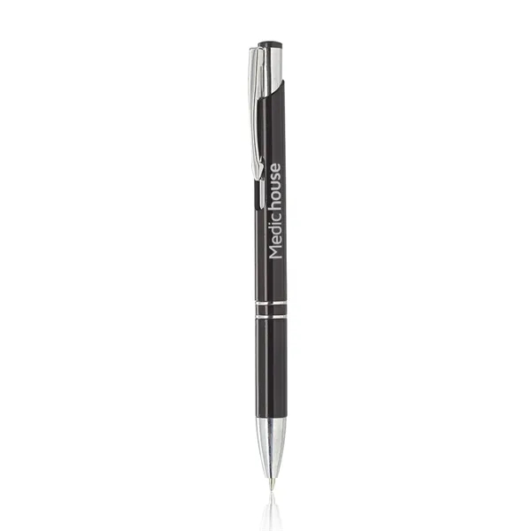 Retractable Plastic Ballpoint Pen