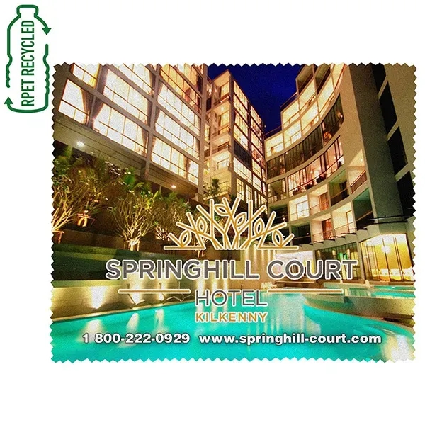 Recycled RPET Full Color Import Air Ship Microfiber Cloth