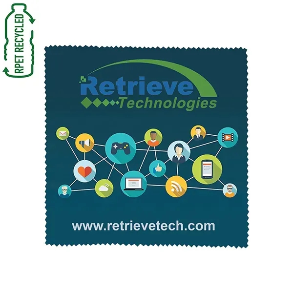 3" X 3" - "LOGAN" Full Color Import Air Ship Microfiber Clot