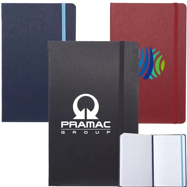 Hardcover Journals w/ Matching Color Elastic Band
