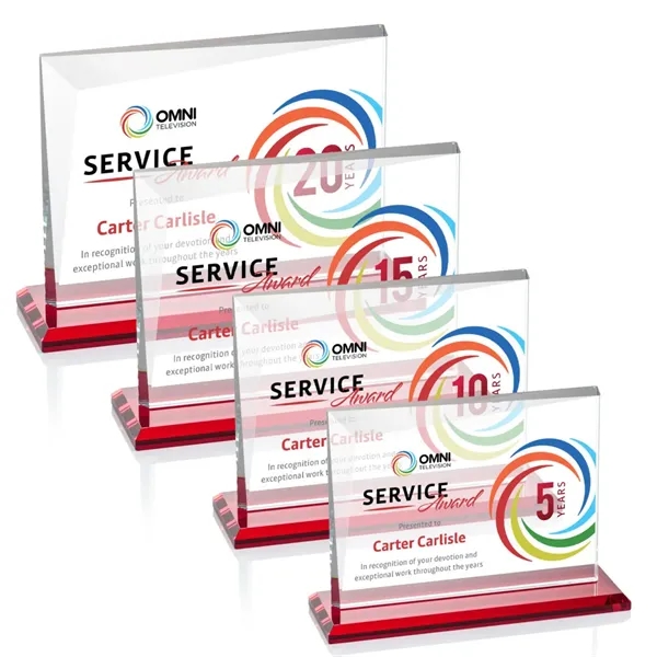 Mirela VividPrint™ Award - Red