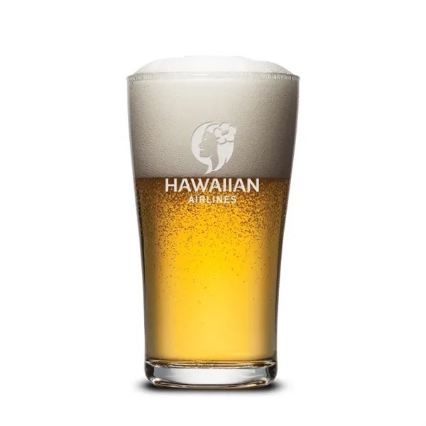 Caldecott Beer Glass - Deep Etch