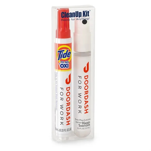 CleanUp Kit, Tide to Go + Oxi and Sani-Pen Sanitizer