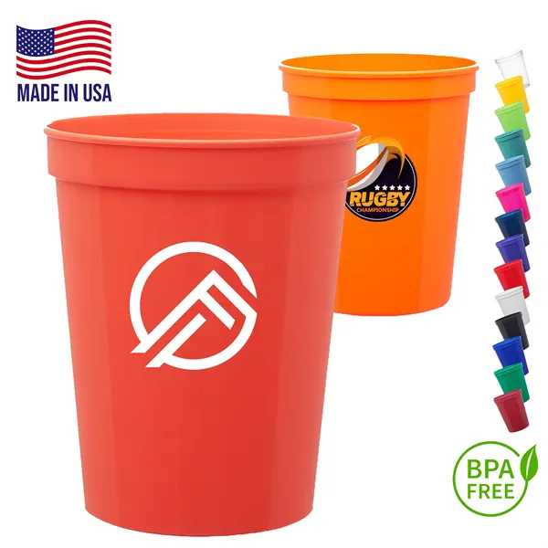 16 oz. USA Made Stadium Cup