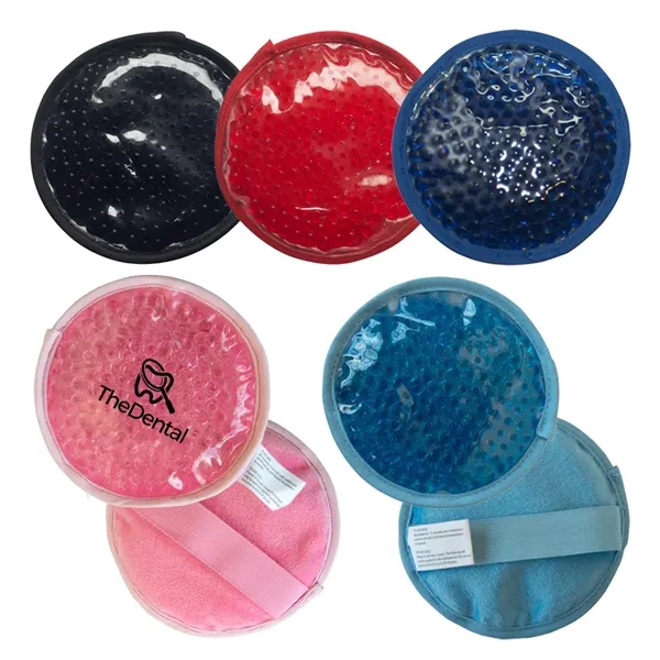 Plush Gel Beads Hot/Cold Pack Circle