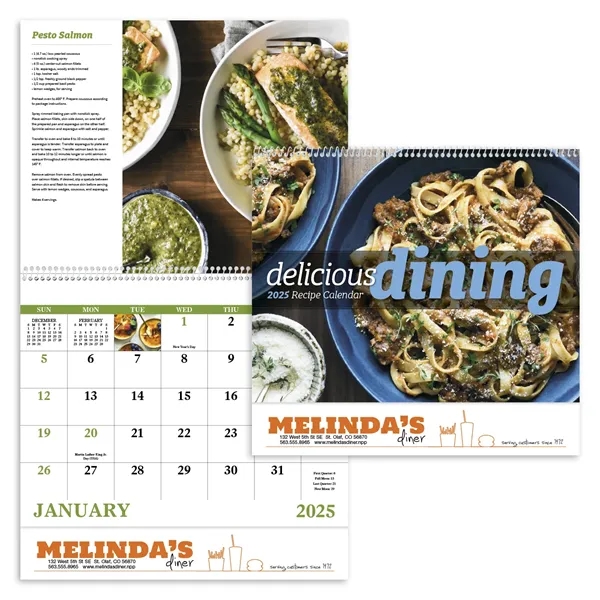 Good Value™ Delicious Dining - Spiral Calendar