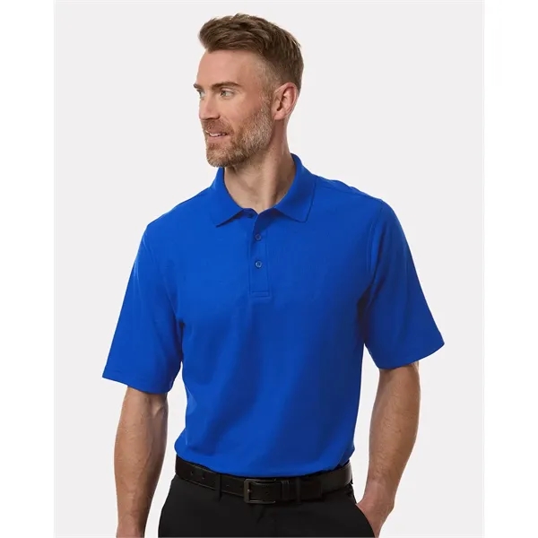 Harriton Men's Maverick CVC Pique Polo