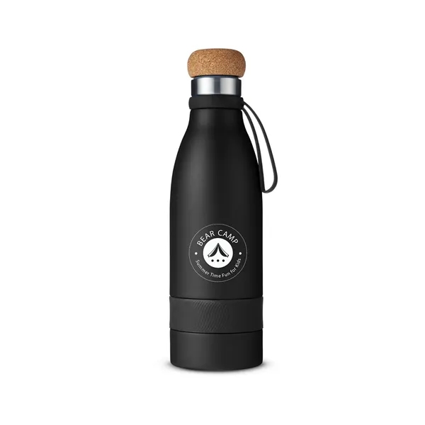 19 oz Double Wall Vacuum Insulated Bottle With...