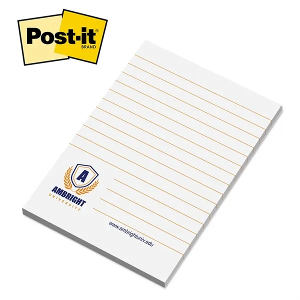 Post-it® Custom Printed Notepad - 4" x 6"