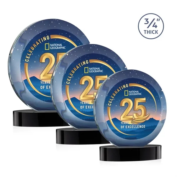 Gibralter Vividprint™ Award on Alberton Base - Black