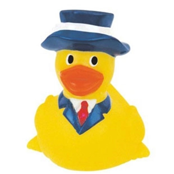 Mini Rubber Gentleman Duck