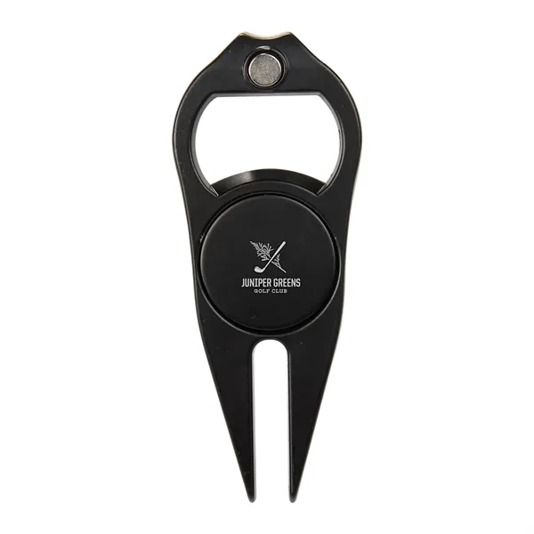 Bottle Opener Divot Tool with Ball Marker