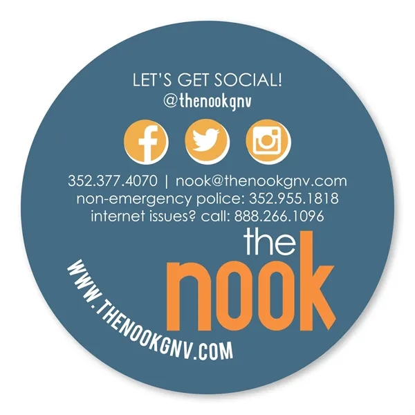 Circle Magnet 2-1/2 Diam