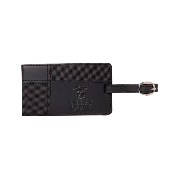 Leeman Tuscany Duo-Textured Luggage Tag