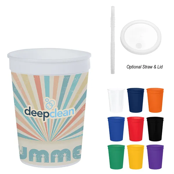 12 Oz. Full Color Big Game Stadium Cup