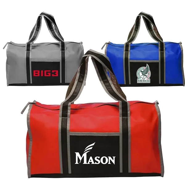 Non-Woven Gym Duffel Bags (17.5" x 9.25")