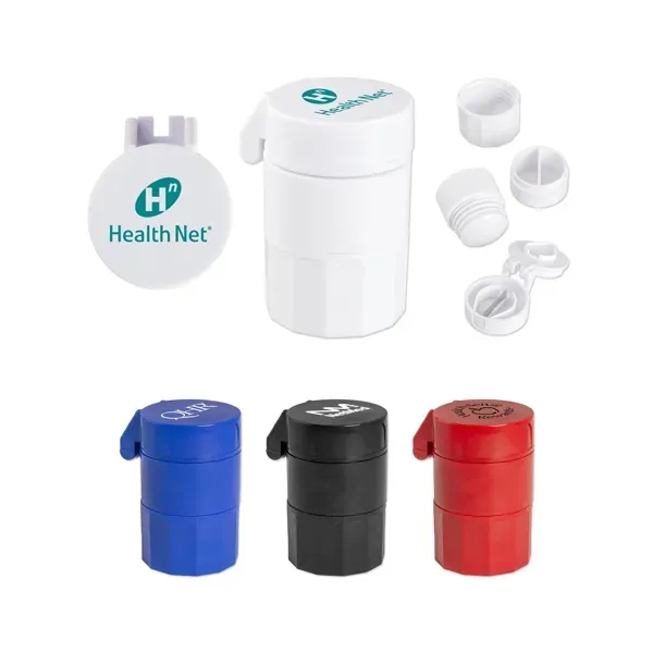 Round 4 in 1 Pill Holder