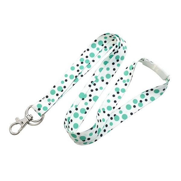 Polka Dot Breakaway Lanyard
